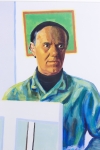 Roger Raveel - Zelfportret met schilderij