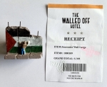 Banksy (toegeschreven) Palestine Flag Muursculptuur met ontvangstbewijs (#0539)