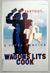 Poster AM Cassandre Wagons Lits Cook (#0420)