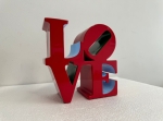 LOVE - Robert Indiana After - Red Blue Green
