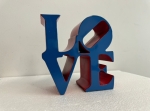 LOVE - Robert Indiana After - Red Blue