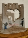 Banksy Walled Off Hotel Sculpture Palestina LOVE all