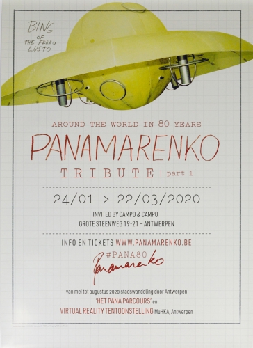 Panamarenko  - Affiche Panamarenko Tribute