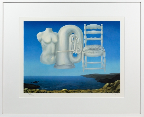 Rene Magritte - Le temps menaant