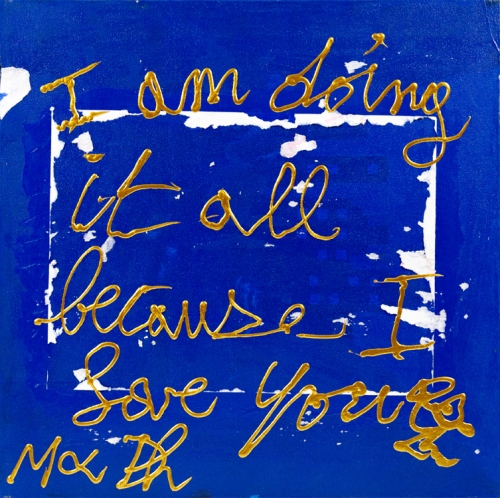 Hannes D'Haese - I am doing it all because I love you