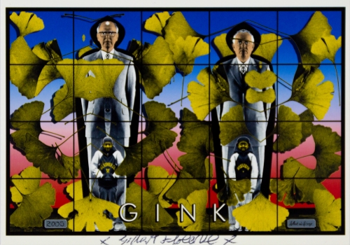 Gilbert  and George - Carte postale Gink
