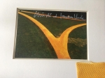 Christo Javacheff - Chemins de promenade envelopps - y compris un morceau de tissu original!