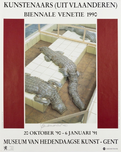 Panamarenko  - Affiche Biennale 1990