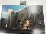 Christo Javacheff - Gesigneerde artcard + poster Roman Wall