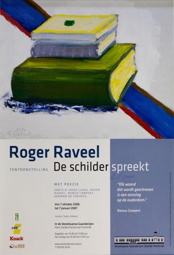Roger Raveel - Affiche De schilder spreekt