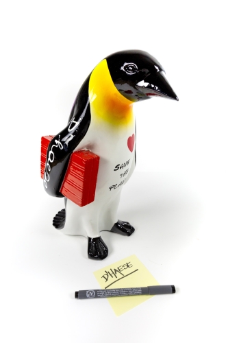 Hannes D'Haese - Planet saving penguin
