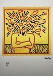KEITH HARING - Sans titre - Lithographie (APRS)