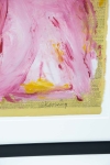 Willem De Kooning - Painting on newspaper